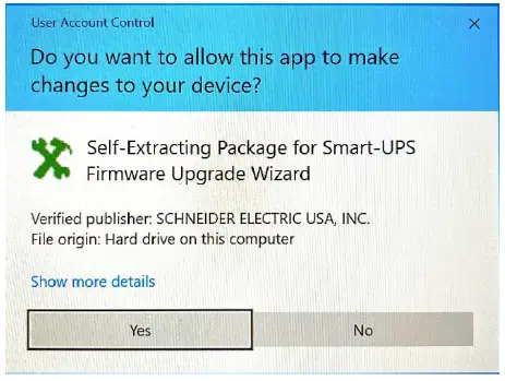 Schneider APC Smart-UPS Firmware Upgrade Wizard v4.3.1-1