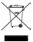 SystemQ GP-SEE702W NiteDevil 24C Mini Eyeballs Camera User Guide - Disposal icon