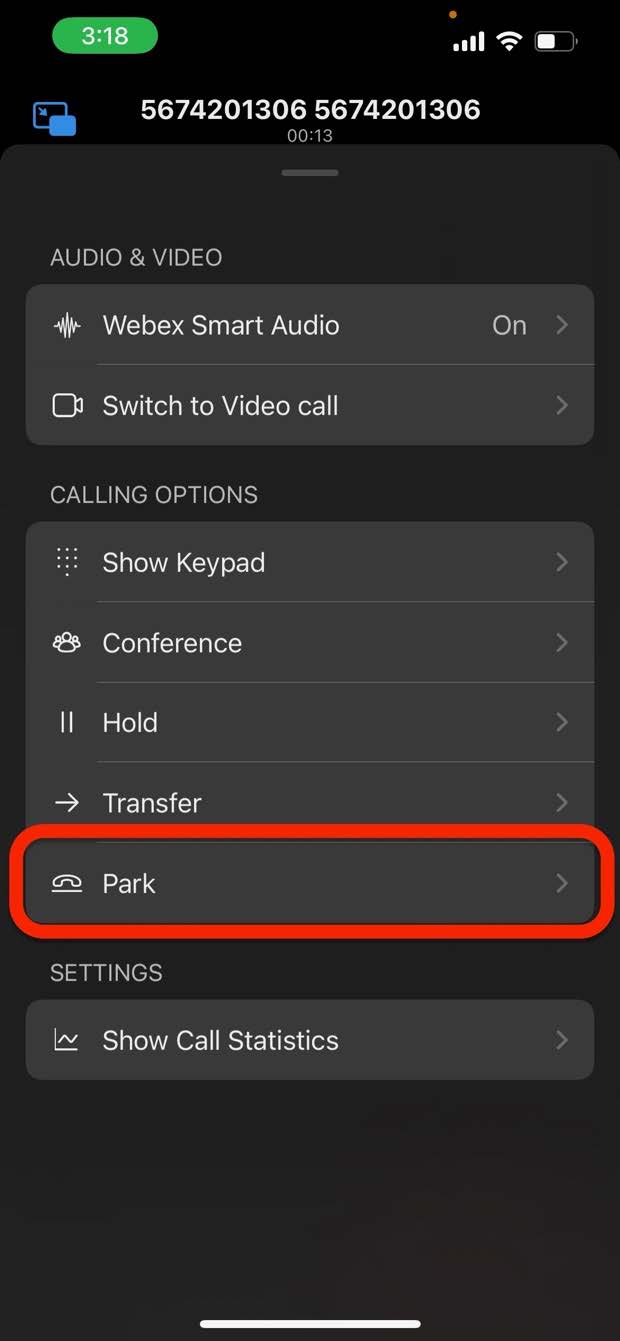 TELE-System-Call-Park-or-Retrieve-with-Webex-Client-04