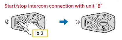 cellularline-INTERPHOUCOM3 U-com-3 Single-Intercom-FIG-25