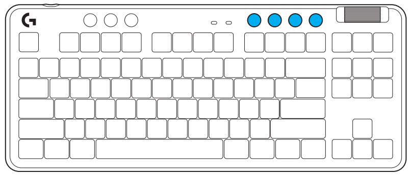logitech G715 Wireless Gaming Keyboard - FIG 11