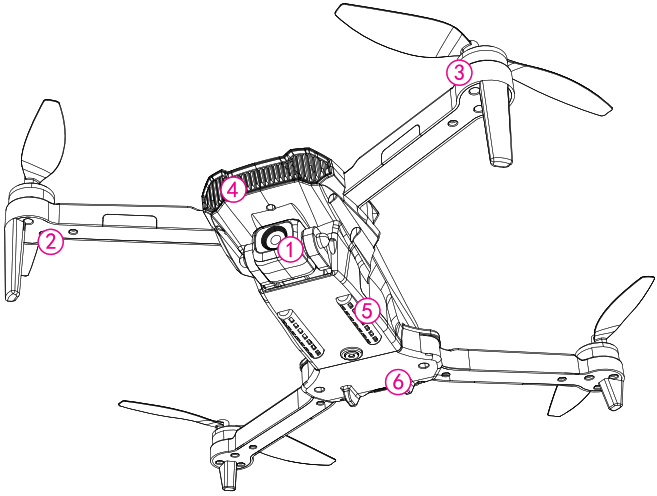 max sales group VT 07863 2 Drone with Remote Control - FIg 1