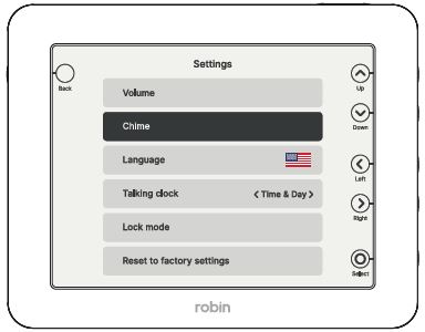 robin RDC0801-11 Digital Day Clock 2.0 User Manual - Chime.