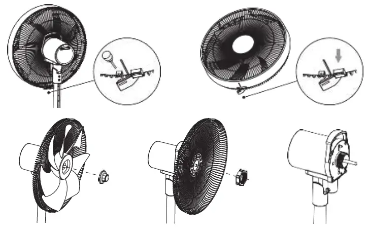 AIO WSS-100BPL Stand Fan Activejet Selected fig
\(4\)