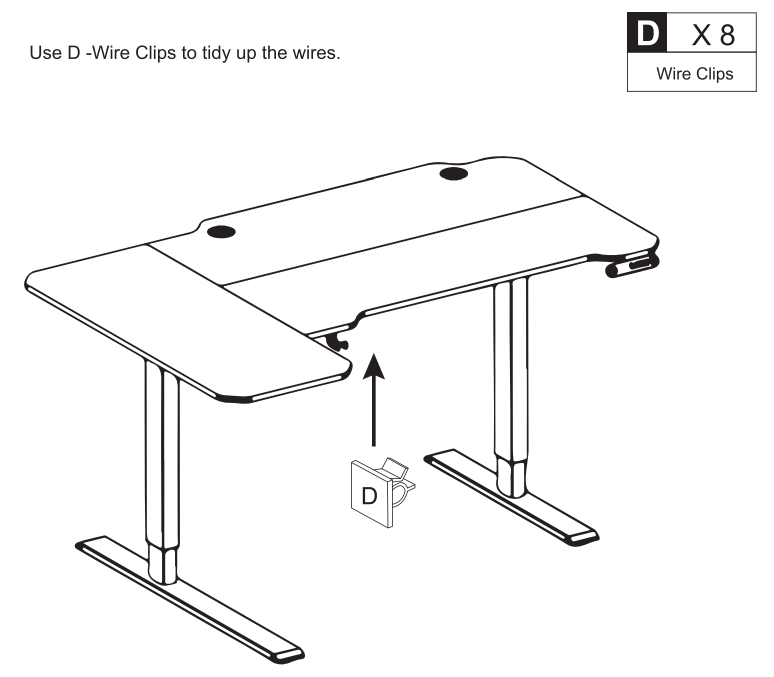 BILBIL L59 Electric Height
Adjustable Standing Desk - fig 14