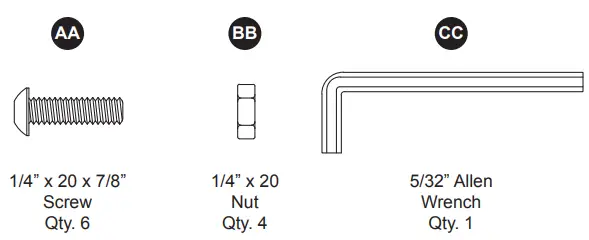 Pleasant Heartha FA217S Titan Fireplace Screen-fig3