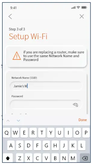 sctelcom Calix QSGCommandIQ App - appears within