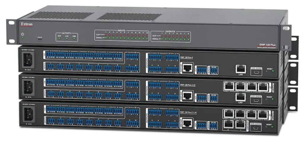 Extron DMP Plus Series 12x8 ProDSP Digital Matrix Processors