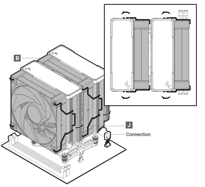 DEEPCOOL AK620 CPU Cooler - fig 16