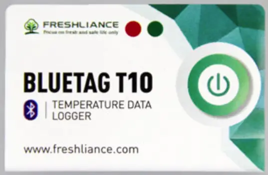 BlueTag T10/TH10 Bluetooth Temperature Data Loggers