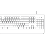 Keyboards CLPC268ABUS Wired Keyboard