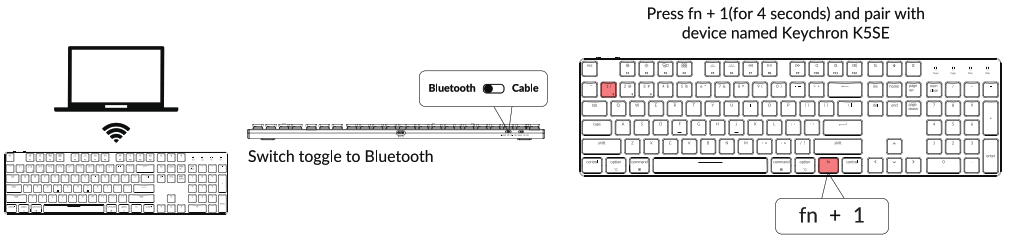 Keychron K5 SE Wireless Mechanical Keyboard - Featured Image - 1