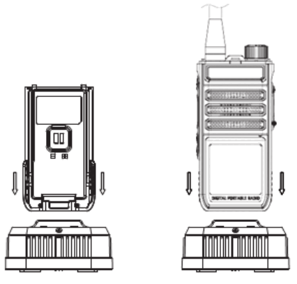 Kirisun UP405 DMR Two-Way Radio - 3
