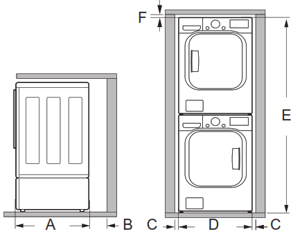 LG WM8900HBA Efficiency Stackable Smart Front Load Washer - 4