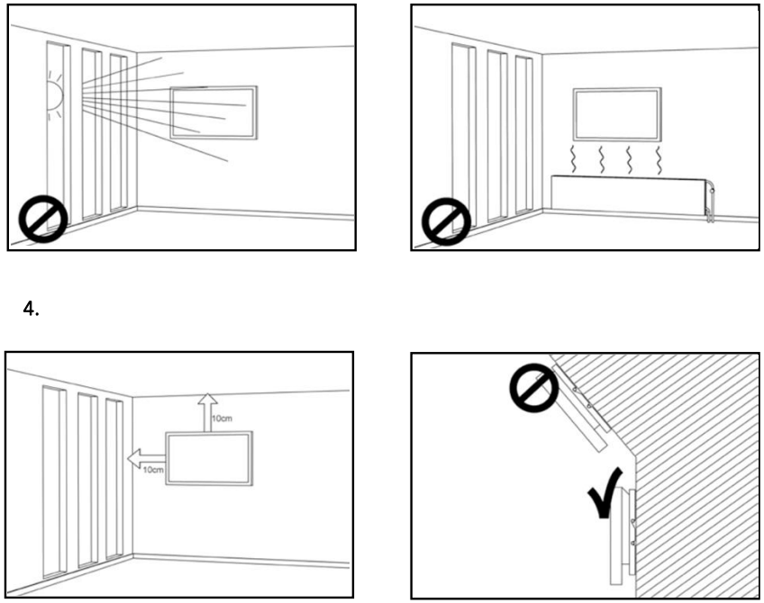 Ledamaster Touchscreen Display Safety and Recommendations - FIGURE 5