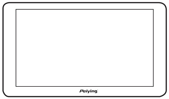 PY GPS7014 GPS Navigation Peiying Alien - Basic operations