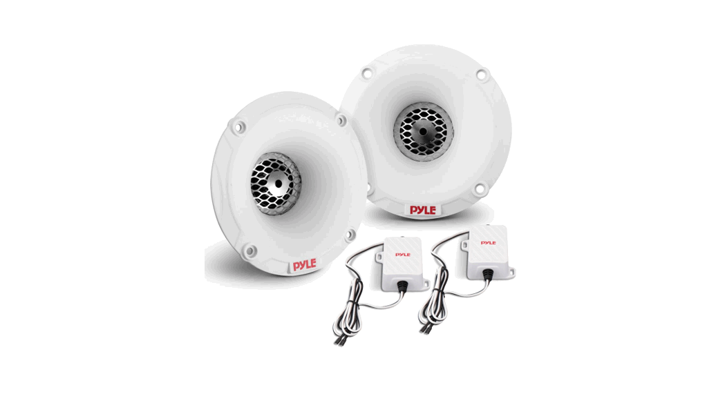 PYLE PLMRTW25W Marine Tweeter Speaker System - Featured Image