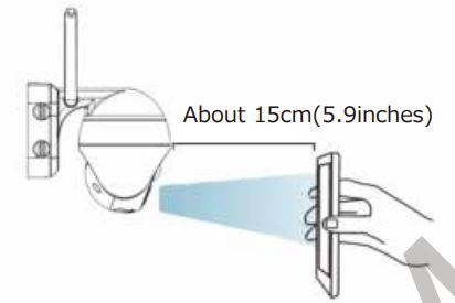 YESKAMO GX2S 3 Wireless Security Camera User Guide - Align the QR Code with the camera lens