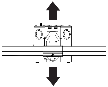 dmf DID2 Recessed LED Module - junction box up or
