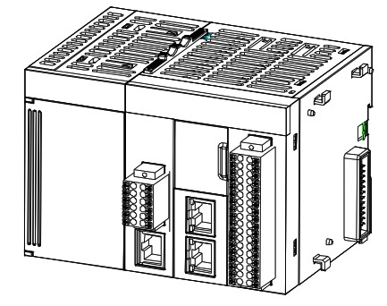 invt AX7 Series CPU Module - Structureal dimensions 13