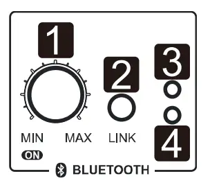 CHIAYO DPRB 600M MP3 Recorder Player  Bluetooth Receiver Module - Fig