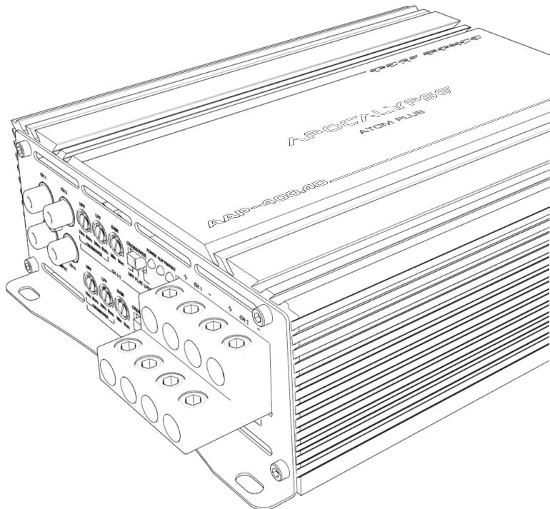 DB APOCALYPSE Four Channel Amplifiers