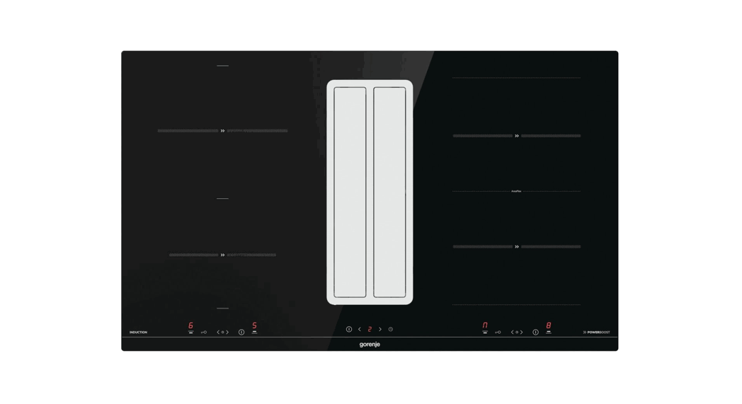 ETNA AKI671 Induction Hob With Extractor - Featured Image