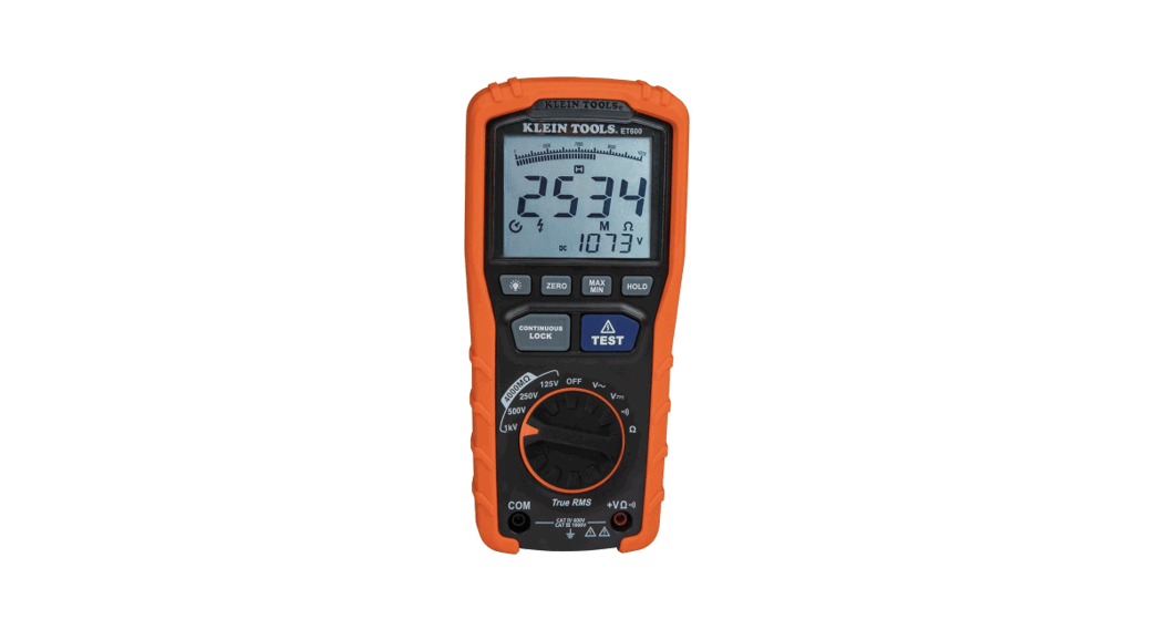 KLEIN TOOLS ET600 Digital Insulation Resistance Tester - Featured Image