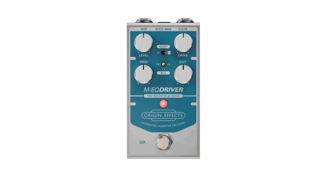 ORIGIN EFFECTS M-EQ Driver Mid Booster and Drive Pedal - Featured Image