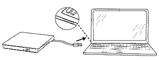 USB External CD DVD Driver-