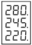 Viewing the minimum and maximum voltage