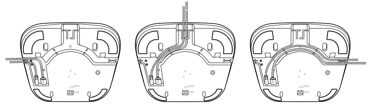 ZEBRA ET40 ET45 Presentation Stand - Cable Routing Options