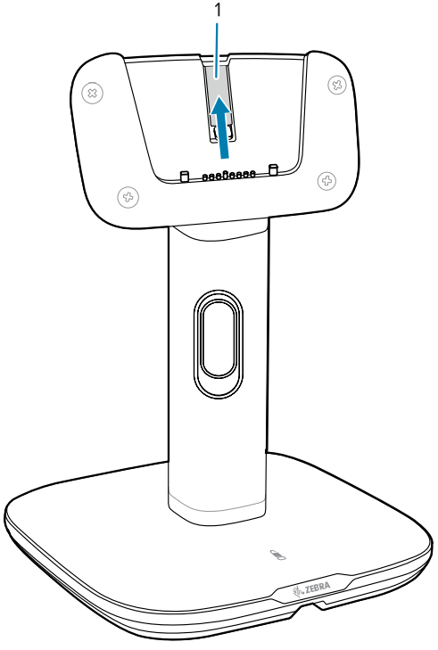 ZEBRA ET40 ET45 Presentation Stand - Locking Mode