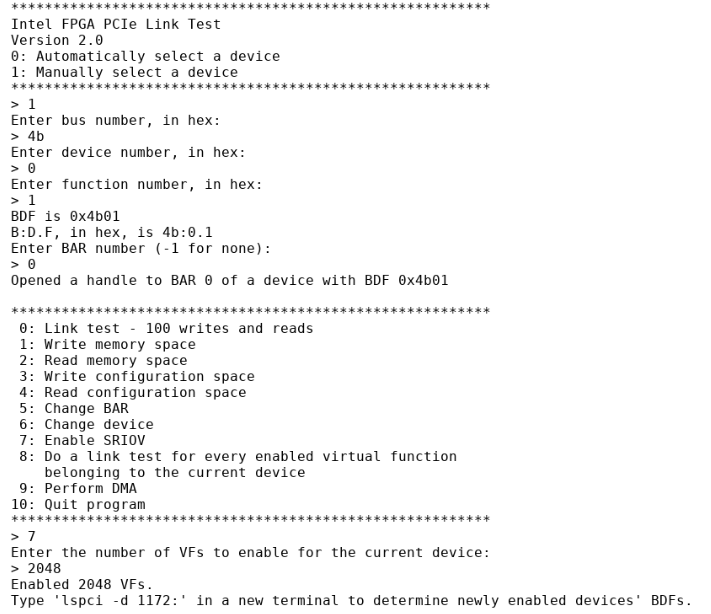intel FPGA P-Tile Avalon Streaming IP for PCI Express Design Example - 22