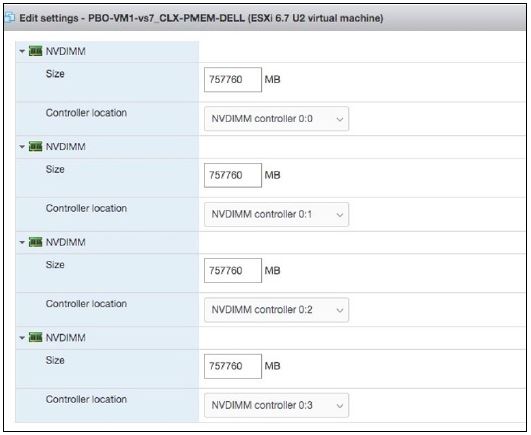 intel Optane Persistent Memory and SAP HANA Platform Configuration on VMware ESXi-15