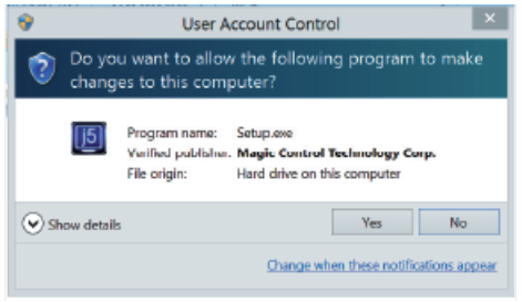 Windows® Driver Installation