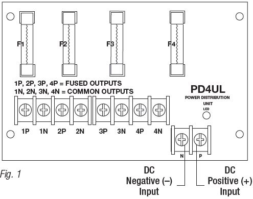 Altronix-PD4UL-UL-Listed-Sub-Assembly-Power-Distribution-Module-fig-1