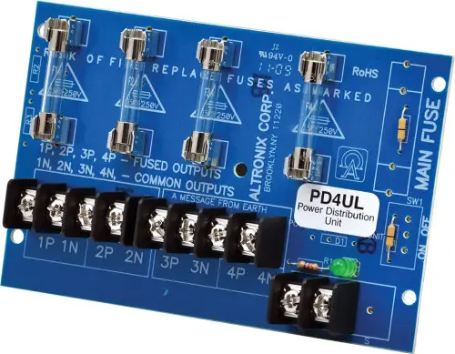 Altronix-PD4UL-UL-Listed-Sub-Assembly-Power-Distribution-Module-product