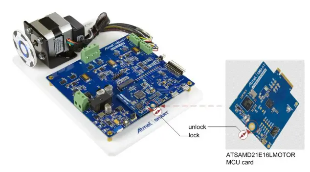Atmel-ATSAMD21E16LMOTOR-SMART-ARM-based-Microcontrollers-fig-1