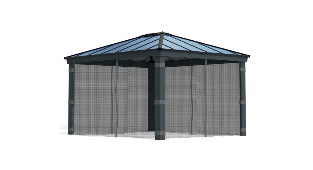 CANOPIA Curtain and Netting Set for Dallas Gazebos - Featured Image