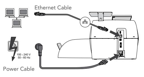 FP PostBase, PostBase Insight Installation Guide - Connect Power and Ethernet