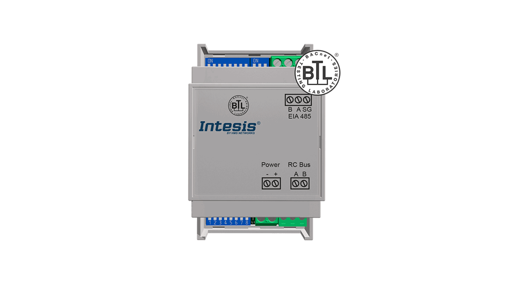 Intesis INBACTOS001R100 Digital systems to BACnet MSTP Interface - Featured Image
