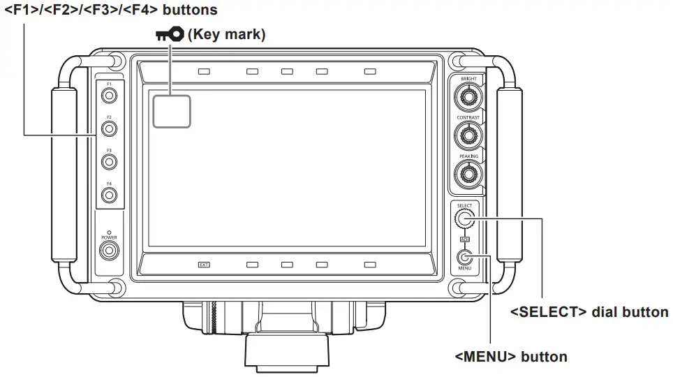 Panasonic AK HVF100G 9 Inch LCD Color Viewfinder - Figure
18