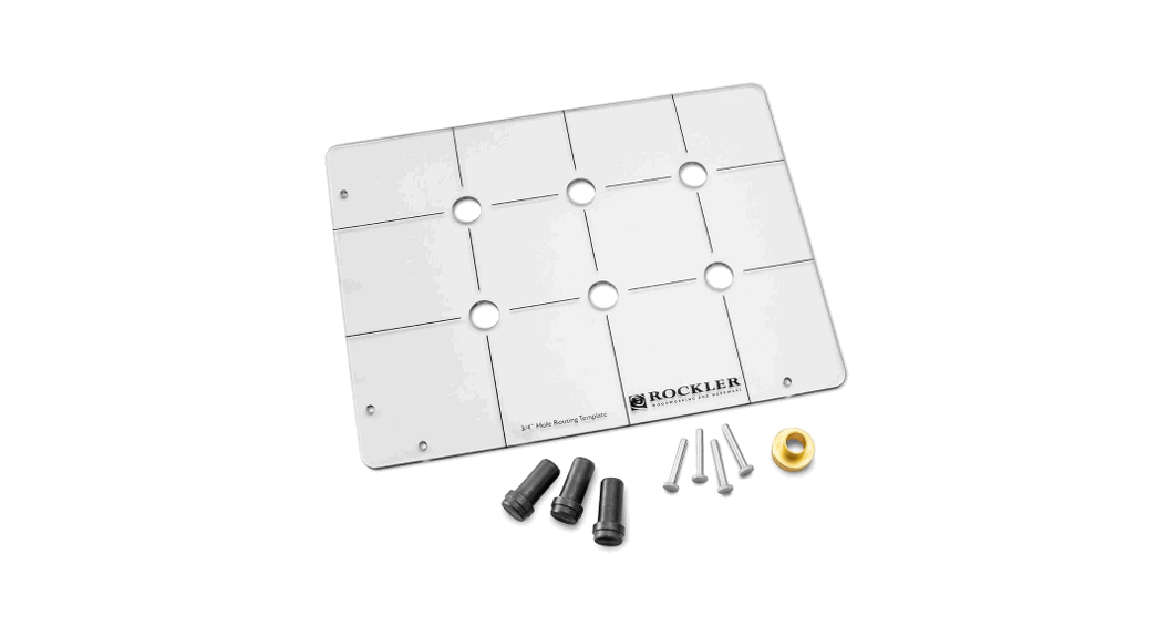 ROCKLER 63779 Bench Dog Hole Routing Template - Featured Image