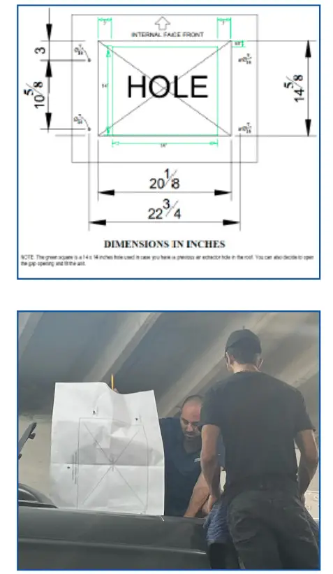 ROOFTOP RVSC 12000 BTU DC 12V RV Air Conditioning - Figure
2