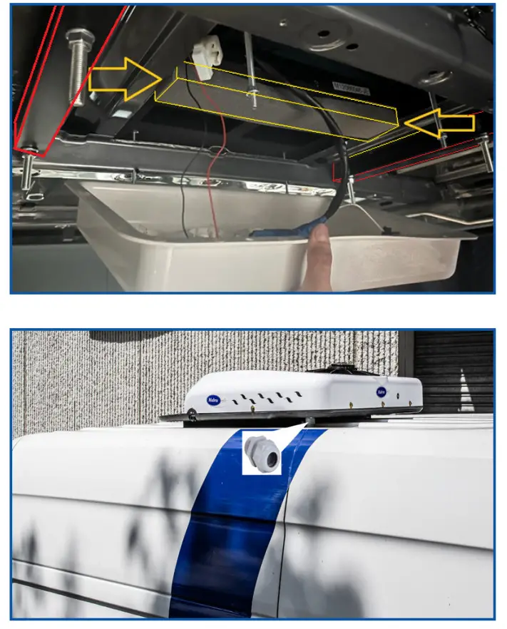 ROOFTOP RVSC 12000 BTU DC 12V RV Air Conditioning - Figure
20