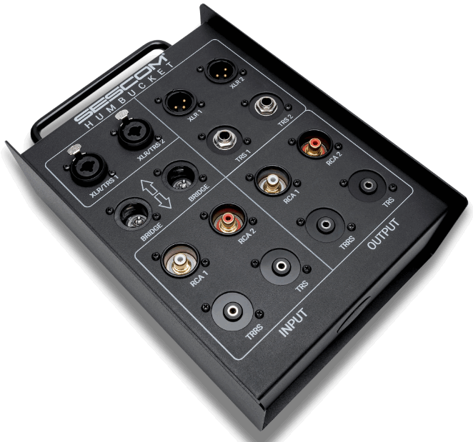SESCOM HUMBUCKET Built with IL-19 Hum Eliminating Isolation Transformers - 1
