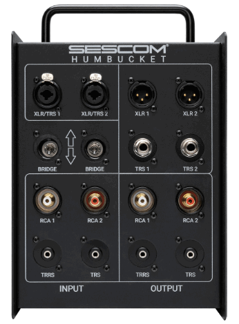 SESCOM HUMBUCKET Built with IL-19 Hum Eliminating Isolation Transformers