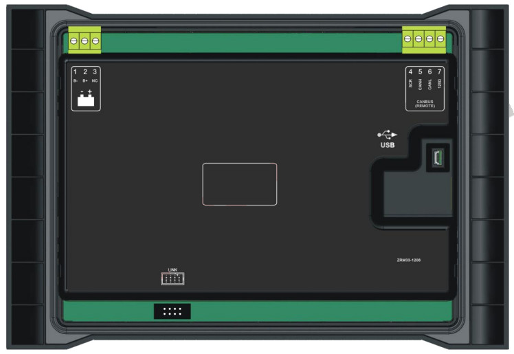 SmartGen HRM3300 Remote Control Module - Figure 2