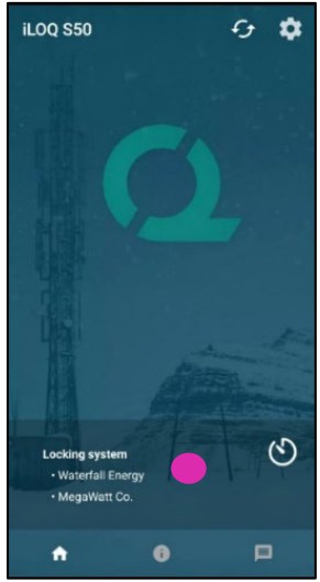 iLOQ S50 Mobile Application - Registering the app as a key to a locking system 2